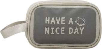 Косметичка ILikeGift Have nice day ZT385-0022-35-02 (gray)