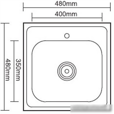 Кухонная мойка Ledeme L94848