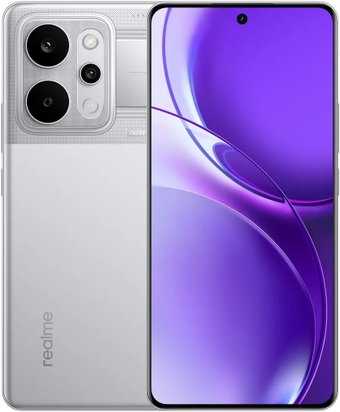 Телефон Realme P4 Power 5G 8GB/256GB международная версия (серебристый)