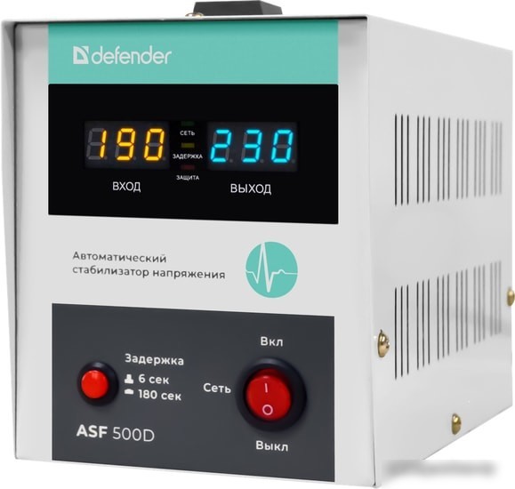 Стабилизатор напряжения Defender ASF 500D