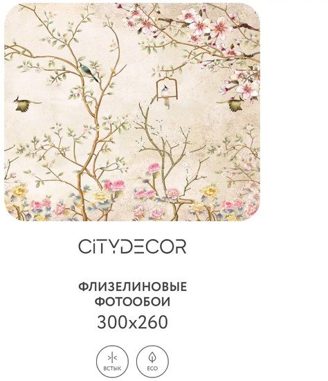 Фотообои Citydecor Абстракция 60 300x260