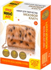 Набор для создания поделок/игрушек Десятое королевство Меховой клатч Рысь 04961