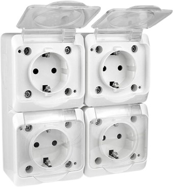 Розетка Tokov Electric TKE-NX-R4Z-C01T-IP54