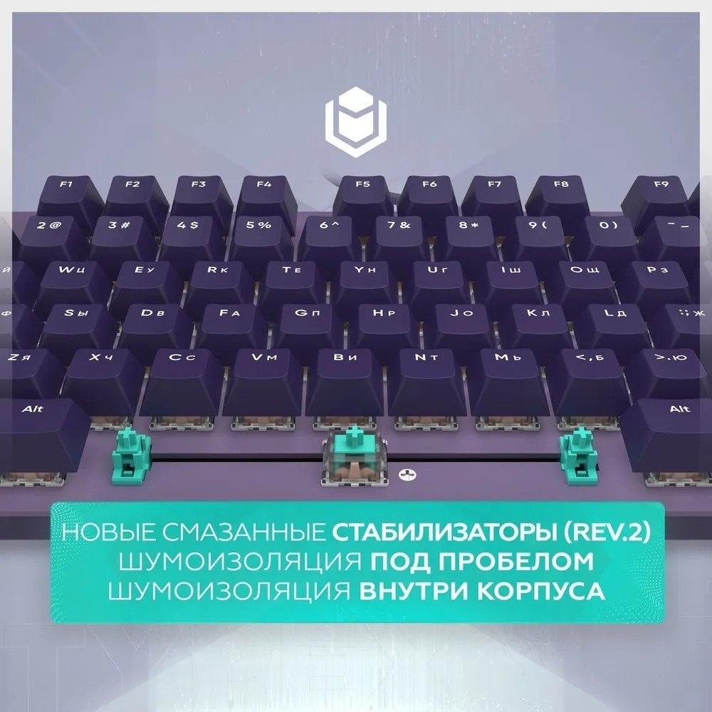 Клавиатура IO by Red Square Typex v2 g3ms Sapphire (фиолетовый)