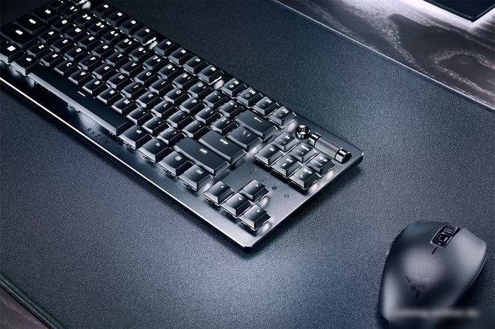 Клавиатура Razer DeathStalker V2 Pro TKL (Razer Low Profile Optical Red, нет кириллицы)