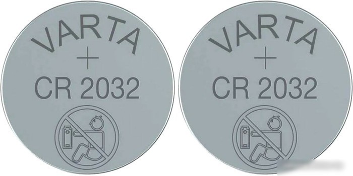 Батарейка Varta Lithium 6032 CR 2032 BL2