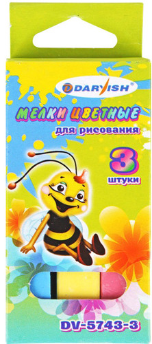 Мел канцелярский Darvish DV-5743-3