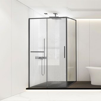 Душевой уголок Vincea Slim Soft VSR-1SS9015CLGM