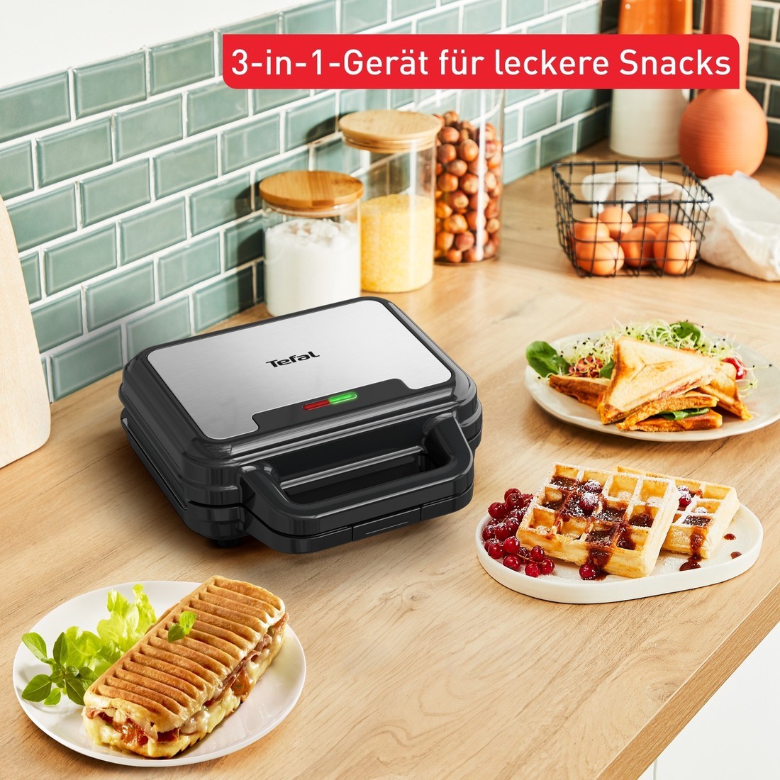 Многофункциональная сэндвичница Tefal SW383D10
