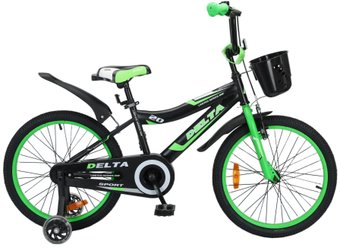 Детский велосипед Delta Sport 2005 20 (зеленый, разобранный, в коробке)