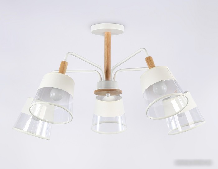 Люстра средней высоты Ambrella TR4738/5 WH/LW