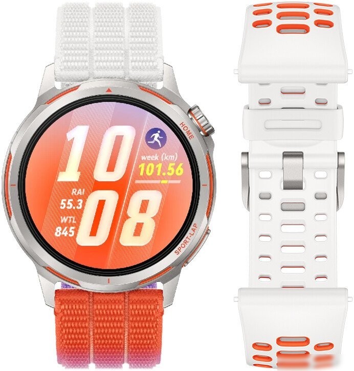 Умные часы Huawei Watch GT Runner 2 (серебристый/оранжевый, международная версия)