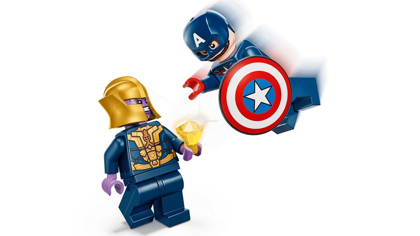 Конструктор LEGO Marvel Капитан Америка против Таноса 76319