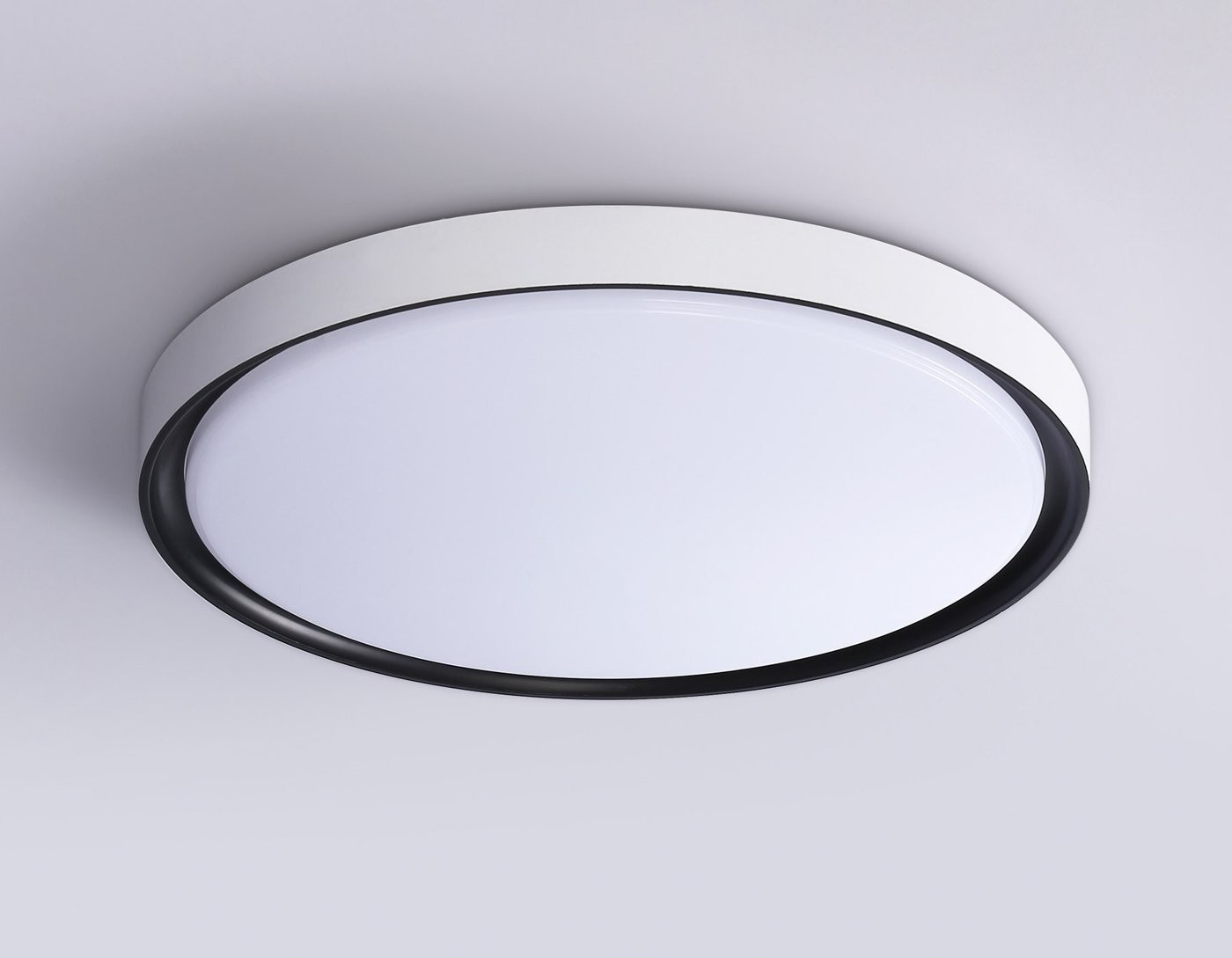 Припотолочная люстра Ambrella Orbital FZ1247 WH/BK (белый/черный)
