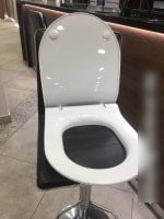 Сиденье для унитаза Керамин Сити (полипропилен с микролифтом, Slim)