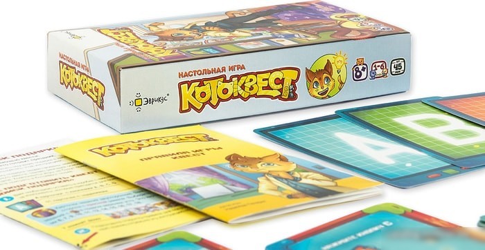 Настольная игра Эврикус Котоквест BG-12032