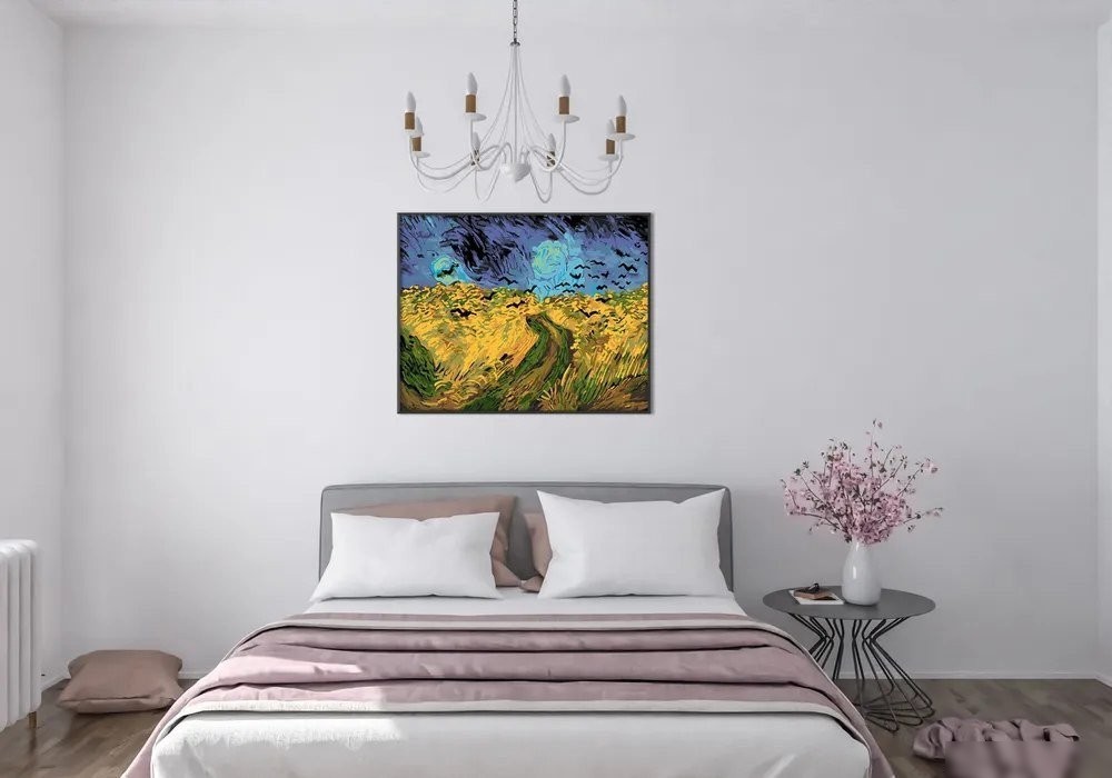 Картина по номерам PaintLine Ван Гог. Пшеничное поле с воронами PL-00182