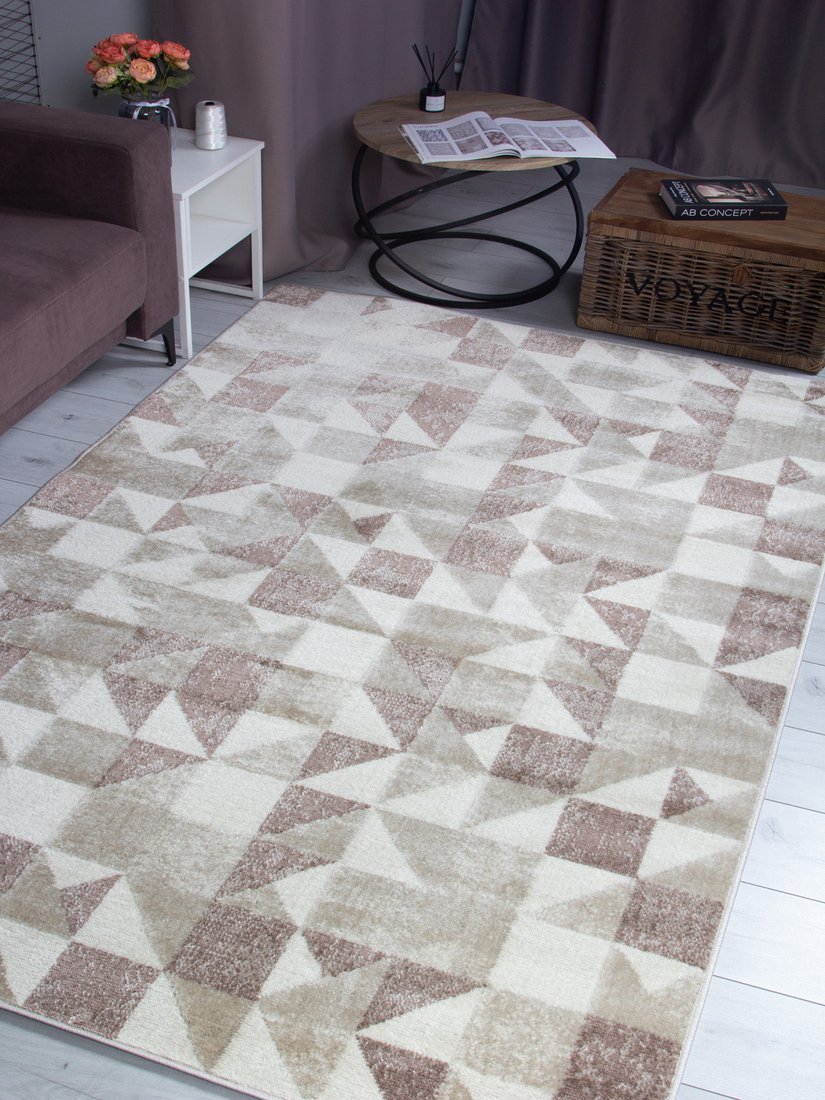 Ковер для жилой комнаты Merinos Darga F694-STAN-BEIGE (2x3)