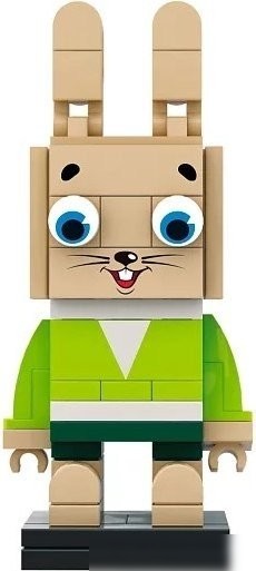 Конструктор Brick Labs Ну, погоди! Заяц AB-1102