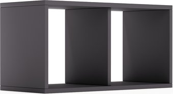 Полка MONOFIX Одос 2 секции (графит)