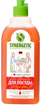 Средство для мытья посуды Synergetic Арбуз 500 мл