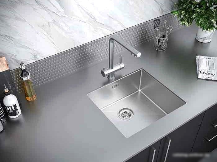 Кухонная мойка Paulmark Marx PM214844-BS