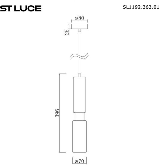 Подвесная люстра ST Luce SL1192.363.01