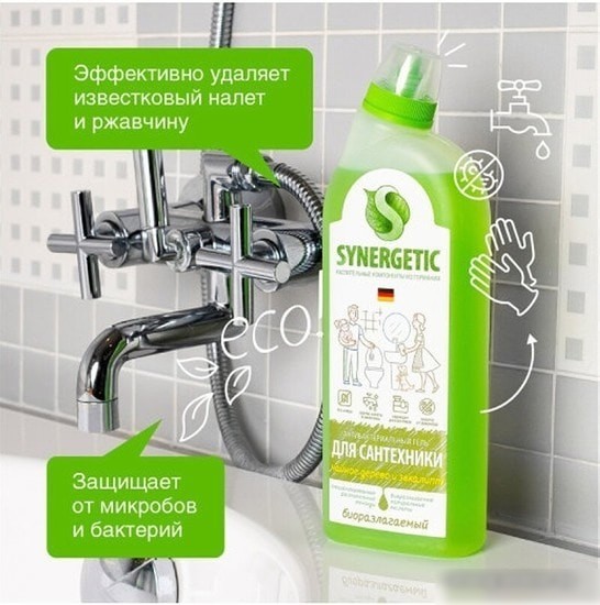 Средство для унитаза Synergetic Чайное дерево и эвкалипт 0.7 л