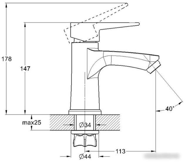 Смеситель Econoce EC0400