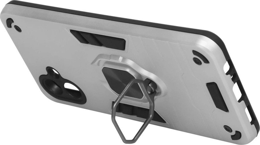 Чехол для телефона BoraSCO Anti-Shock Case для Samsung Galaxy A07 75628 (серебристый)