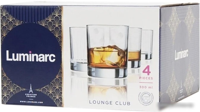 Набор стаканов для воды и напитков Luminarc Lounge Club N5288