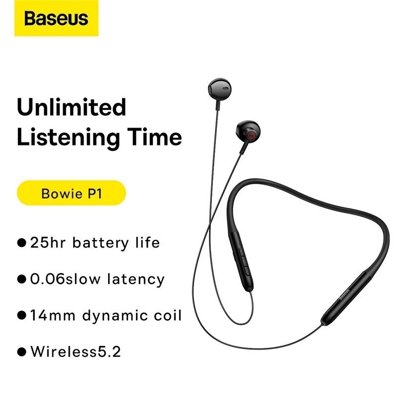 Наушники Baseus Bowie P1 (черный)