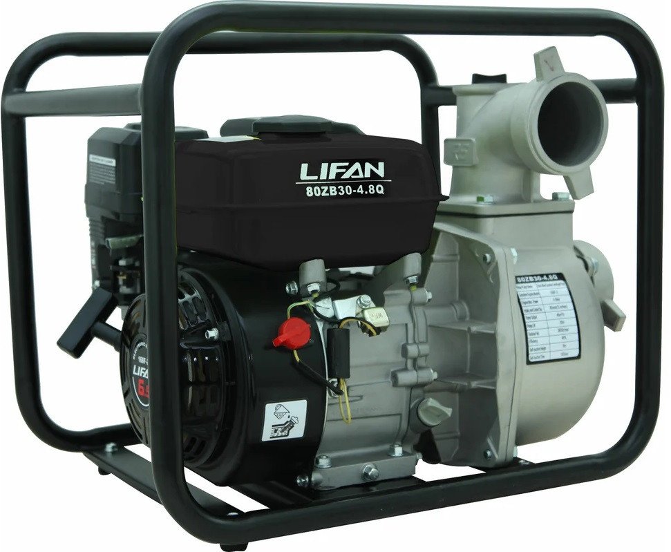 Мотопомпа Lifan 80ZB30-4.8Q 00-00000081 Мотопомпа Lifan 80ZB30-4.8Q 00-00000081