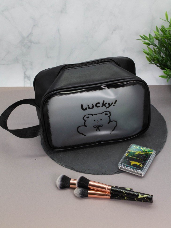 Косметичка ILikeGift Lucky bear ZT385-0017-34-01 (black)