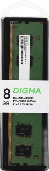 Оперативная память Digma 8ГБ DDR5 4800 МГц DGMAD5480008S