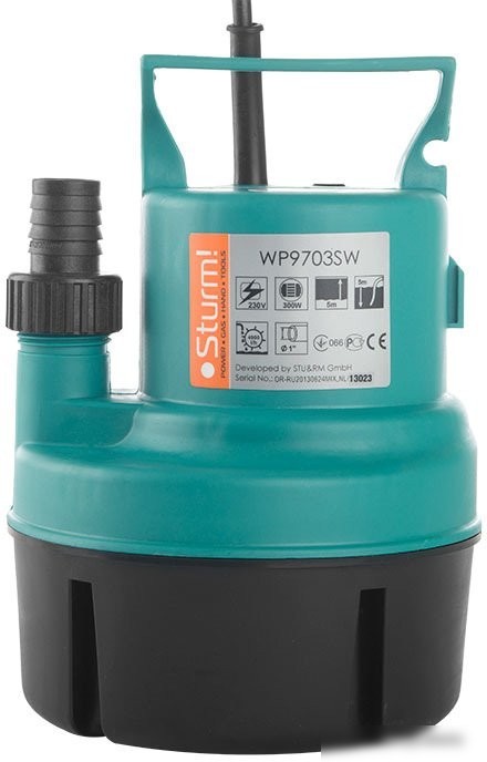 Дренажный насос Sturm WP9703SW