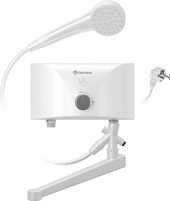 Проточный электрический водонагреватель кран+душ Thermex Vetro 3500 Combi