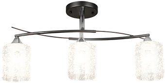 Люстра средней высоты Aitin Pro НПБ 02-3x60-101 K2351/3 (черный/хром)