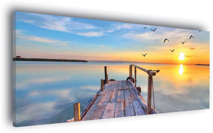 Картина Stamprint Морской пейзаж SN017 (65x150)