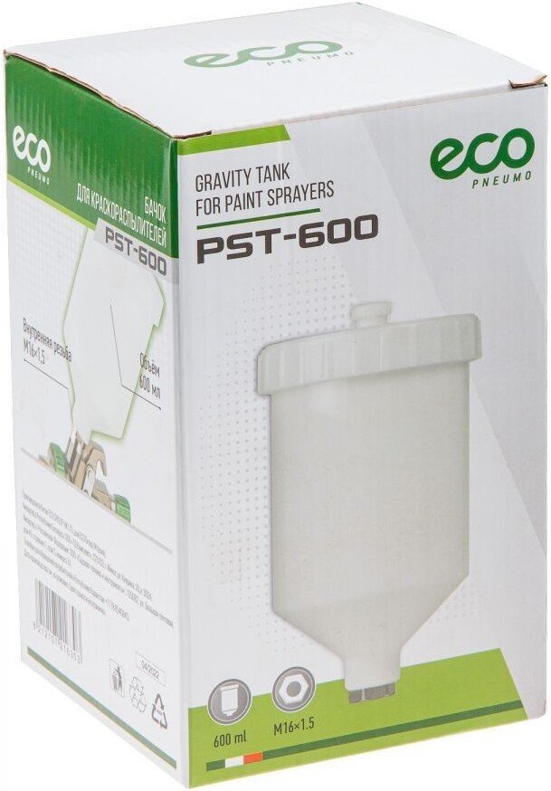 Бачок для краскораспылителя ECO PST-600