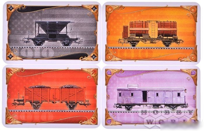 Настольная игра Мир Хобби Ticket To Ride: Америка 1910 (дополнение)