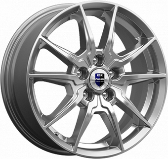 Литые диски K&K Адамар 16x6.5" 5x114.3мм DIA 67.1мм ET 38мм Дарк платинум