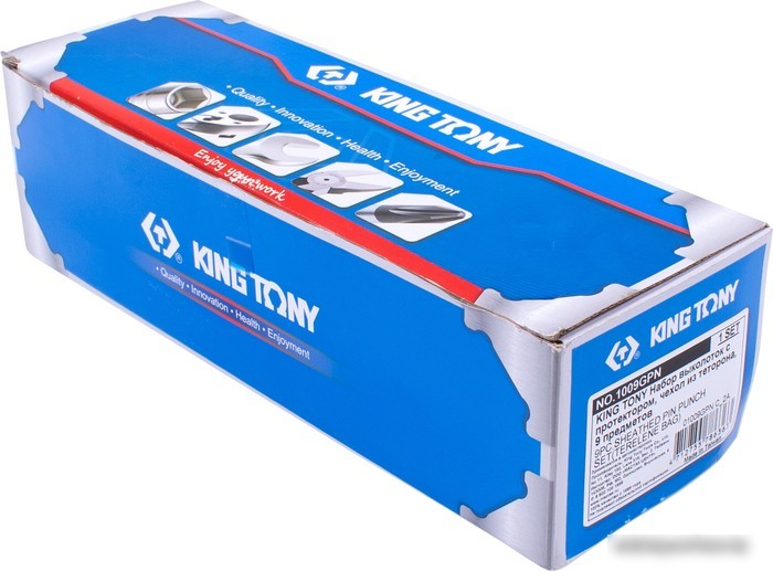 Набор зубил King Tony 1009GPN (9 предметов)
