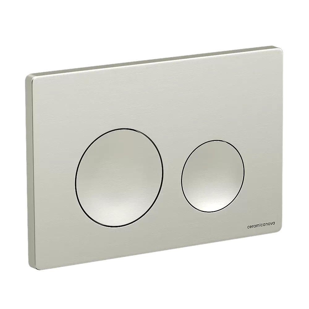 Панель смыва Ceramica Nova Balance CN12-001BN (брашированный никель)