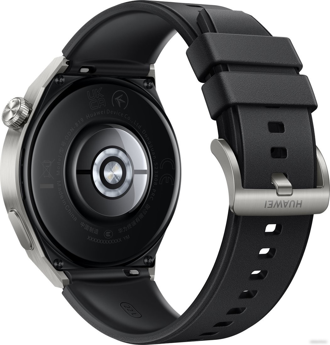 Умные часы Huawei Watch GT 3 Pro Titanium 46 мм (серый/черный)