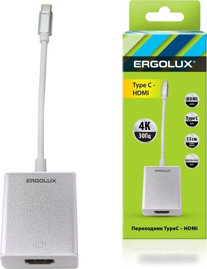 Адаптер Ergolux ELX-VA01-Type C