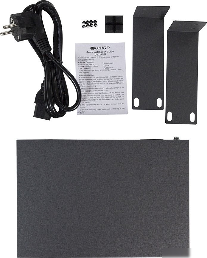 Неуправляемый коммутатор Origo OS2210FP/120W/A1A