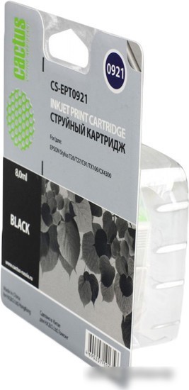 Картридж CACTUS CS-EPT0921 (аналог Epson EPT09214A10 (C13T10814A10))
