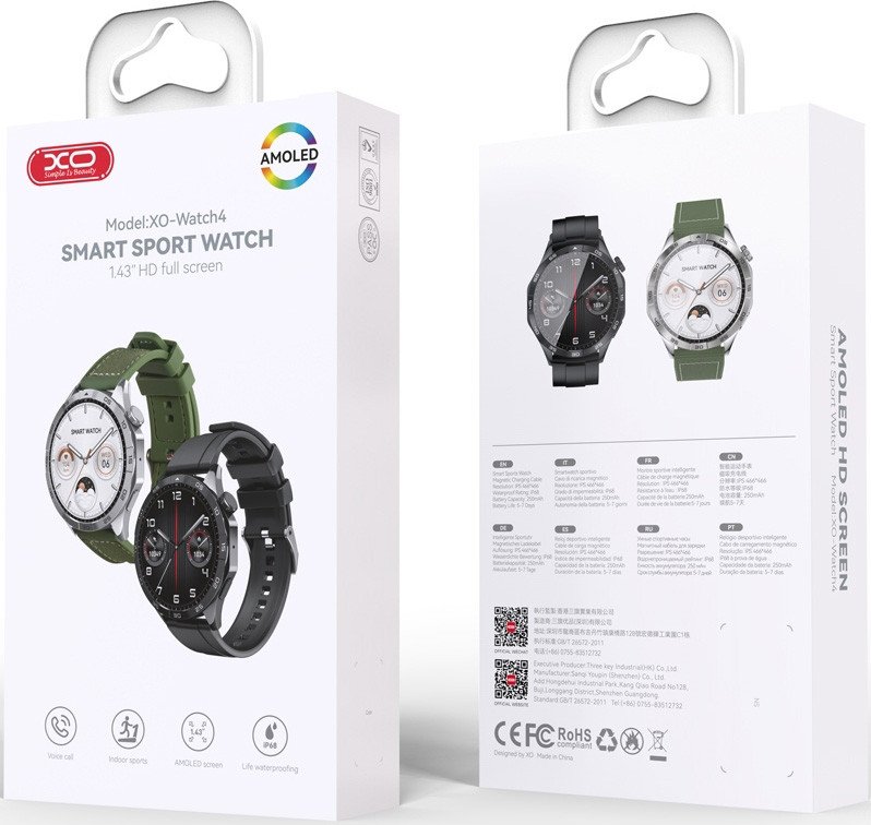 Умные часы XO Watch 4 (зеленый)