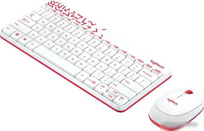 Мышь + клавиатура Logitech MK240 Nano [920-008212]